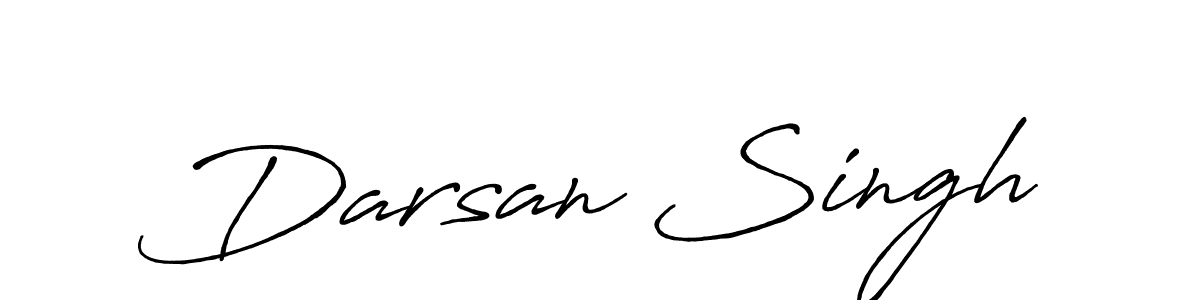 The best way (Antro_Vectra_Bolder) to make a short signature is to pick only two or three words in your name. The name Darsan Singh include a total of six letters. For converting this name. Darsan Singh signature style 7 images and pictures png
