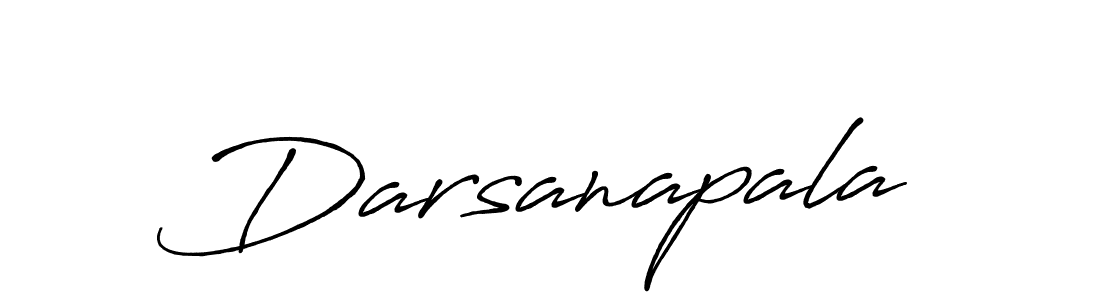 How to make Darsanapala name signature. Use Antro_Vectra_Bolder style for creating short signs online. This is the latest handwritten sign. Darsanapala signature style 7 images and pictures png