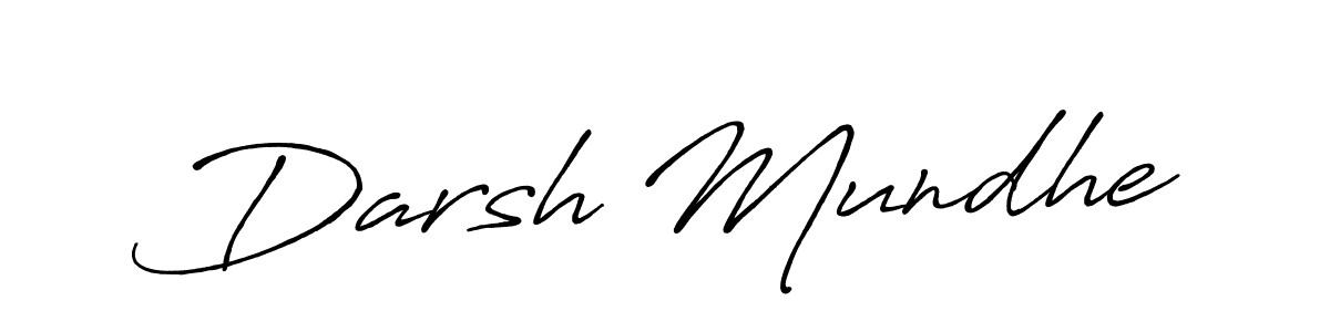 Also You can easily find your signature by using the search form. We will create Darsh Mundhe name handwritten signature images for you free of cost using Antro_Vectra_Bolder sign style. Darsh Mundhe signature style 7 images and pictures png