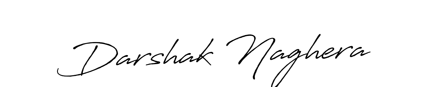 Darshak Naghera stylish signature style. Best Handwritten Sign (Antro_Vectra_Bolder) for my name. Handwritten Signature Collection Ideas for my name Darshak Naghera. Darshak Naghera signature style 7 images and pictures png