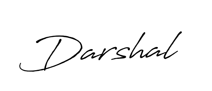 How to make Darshal name signature. Use Antro_Vectra_Bolder style for creating short signs online. This is the latest handwritten sign. Darshal signature style 7 images and pictures png