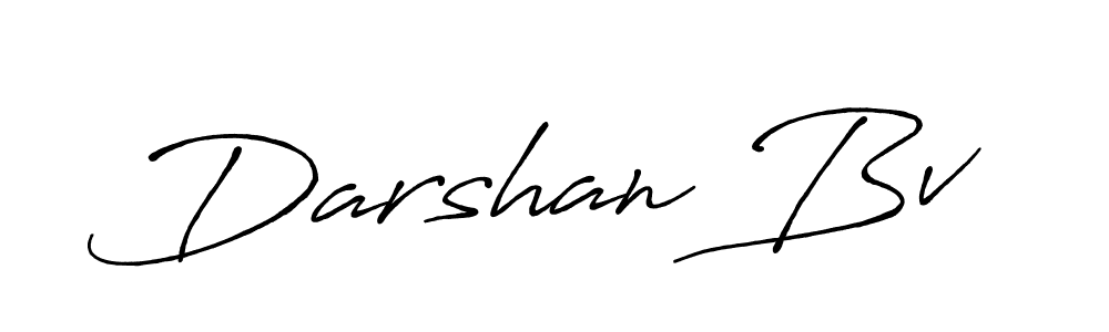 Make a beautiful signature design for name Darshan Bv. Use this online signature maker to create a handwritten signature for free. Darshan Bv signature style 7 images and pictures png