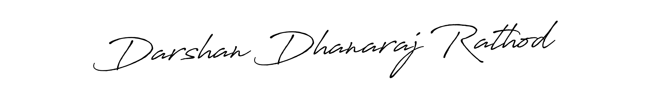 Make a beautiful signature design for name Darshan Dhanaraj Rathod. With this signature (Antro_Vectra_Bolder) style, you can create a handwritten signature for free. Darshan Dhanaraj Rathod signature style 7 images and pictures png