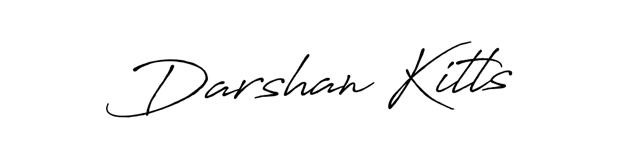Create a beautiful signature design for name Darshan Kitls. With this signature (Antro_Vectra_Bolder) fonts, you can make a handwritten signature for free. Darshan Kitls signature style 7 images and pictures png