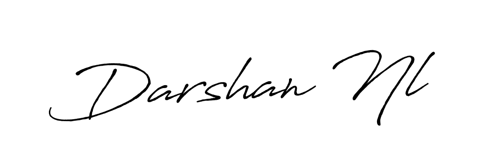 Design your own signature with our free online signature maker. With this signature software, you can create a handwritten (Antro_Vectra_Bolder) signature for name Darshan Nl. Darshan Nl signature style 7 images and pictures png