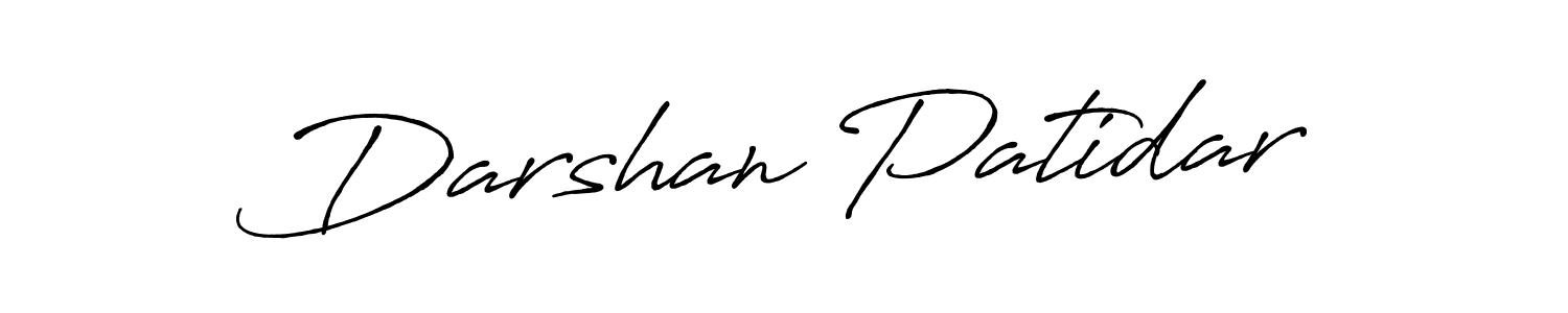 Antro_Vectra_Bolder is a professional signature style that is perfect for those who want to add a touch of class to their signature. It is also a great choice for those who want to make their signature more unique. Get Darshan Patidar name to fancy signature for free. Darshan Patidar signature style 7 images and pictures png