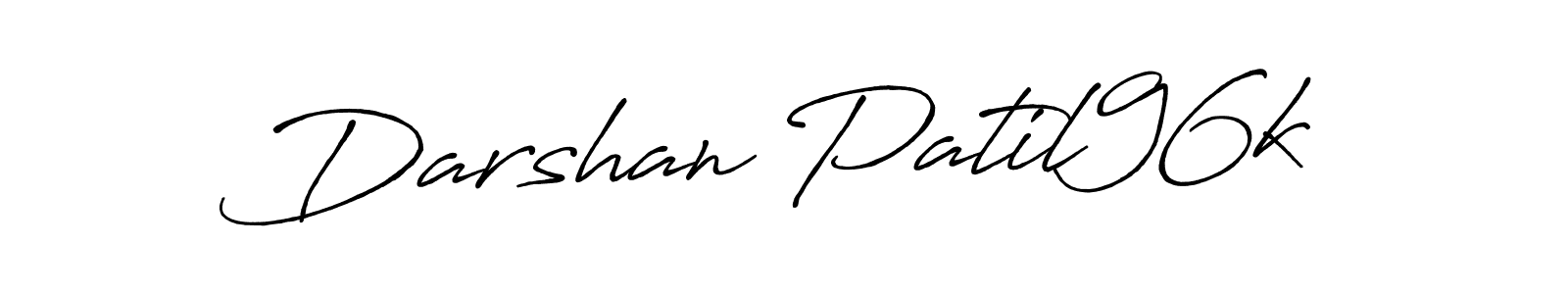 How to make Darshan Patil96k name signature. Use Antro_Vectra_Bolder style for creating short signs online. This is the latest handwritten sign. Darshan Patil96k signature style 7 images and pictures png