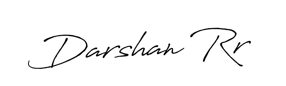 Use a signature maker to create a handwritten signature online. With this signature software, you can design (Antro_Vectra_Bolder) your own signature for name Darshan Rr. Darshan Rr signature style 7 images and pictures png
