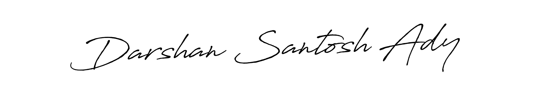 How to make Darshan Santosh Ady signature? Antro_Vectra_Bolder is a professional autograph style. Create handwritten signature for Darshan Santosh Ady name. Darshan Santosh Ady signature style 7 images and pictures png