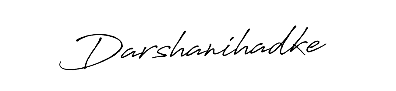 Also You can easily find your signature by using the search form. We will create Darshanihadke name handwritten signature images for you free of cost using Antro_Vectra_Bolder sign style. Darshanihadke signature style 7 images and pictures png