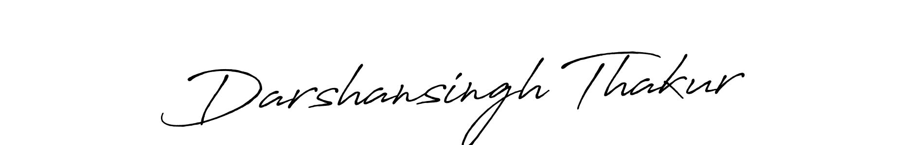 Use a signature maker to create a handwritten signature online. With this signature software, you can design (Antro_Vectra_Bolder) your own signature for name Darshansingh Thakur. Darshansingh Thakur signature style 7 images and pictures png