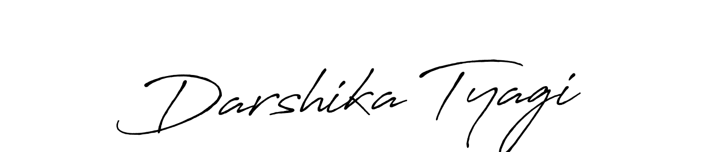 You should practise on your own different ways (Antro_Vectra_Bolder) to write your name (Darshika Tyagi) in signature. don't let someone else do it for you. Darshika Tyagi signature style 7 images and pictures png