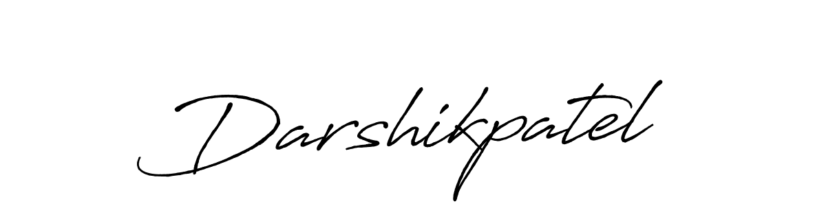 Similarly Antro_Vectra_Bolder is the best handwritten signature design. Signature creator online .You can use it as an online autograph creator for name Darshikpatel. Darshikpatel signature style 7 images and pictures png