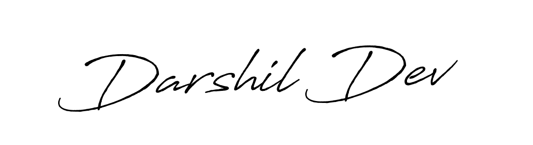 You can use this online signature creator to create a handwritten signature for the name Darshil Dev. This is the best online autograph maker. Darshil Dev signature style 7 images and pictures png
