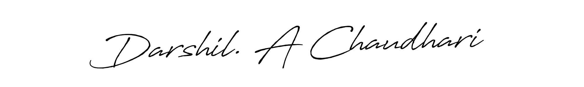 Also we have Darshil. A Chaudhari name is the best signature style. Create professional handwritten signature collection using Antro_Vectra_Bolder autograph style. Darshil. A Chaudhari signature style 7 images and pictures png