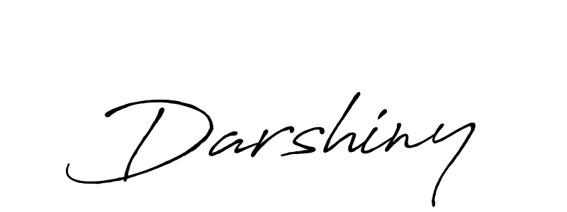 How to make Darshiny signature? Antro_Vectra_Bolder is a professional autograph style. Create handwritten signature for Darshiny name. Darshiny signature style 7 images and pictures png