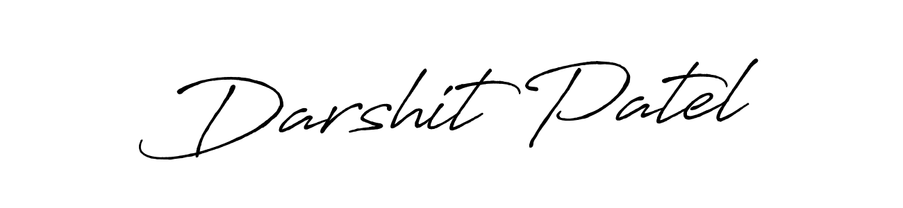 You can use this online signature creator to create a handwritten signature for the name Darshit Patel. This is the best online autograph maker. Darshit Patel signature style 7 images and pictures png
