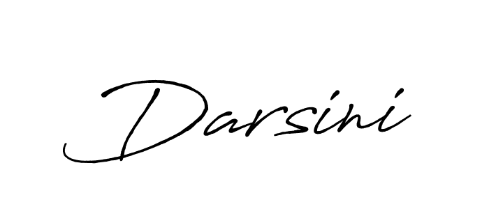 How to make Darsini name signature. Use Antro_Vectra_Bolder style for creating short signs online. This is the latest handwritten sign. Darsini signature style 7 images and pictures png