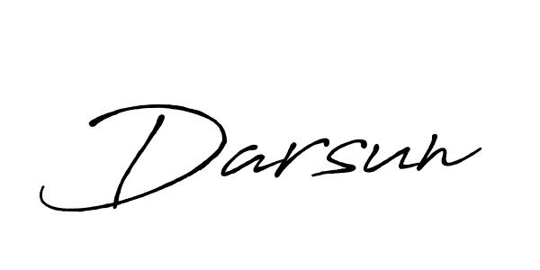 Create a beautiful signature design for name Darsun. With this signature (Antro_Vectra_Bolder) fonts, you can make a handwritten signature for free. Darsun signature style 7 images and pictures png