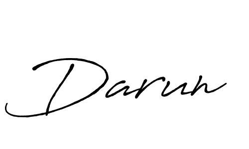 Make a beautiful signature design for name Darun. With this signature (Antro_Vectra_Bolder) style, you can create a handwritten signature for free. Darun signature style 7 images and pictures png