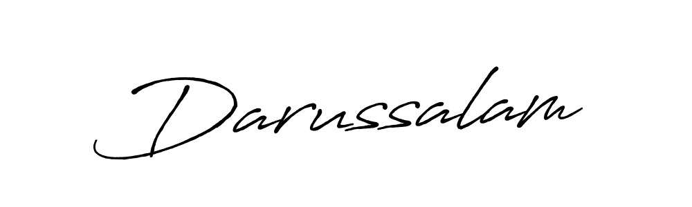 You should practise on your own different ways (Antro_Vectra_Bolder) to write your name (Darussalam) in signature. don't let someone else do it for you. Darussalam signature style 7 images and pictures png
