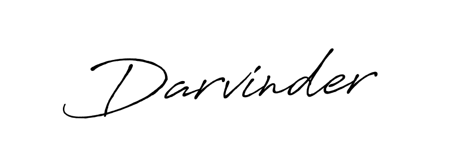 Design your own signature with our free online signature maker. With this signature software, you can create a handwritten (Antro_Vectra_Bolder) signature for name Darvinder. Darvinder signature style 7 images and pictures png