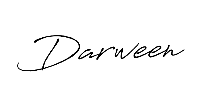 How to make Darween name signature. Use Antro_Vectra_Bolder style for creating short signs online. This is the latest handwritten sign. Darween signature style 7 images and pictures png