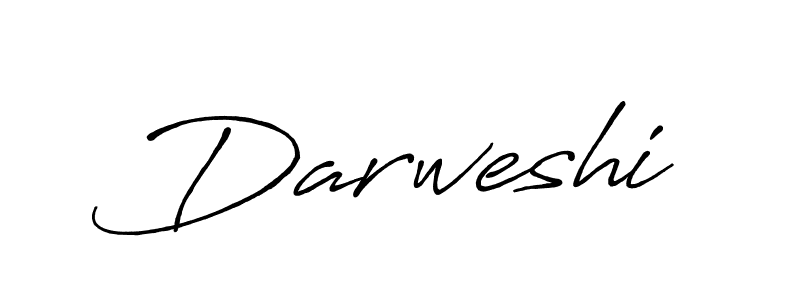 Darweshi stylish signature style. Best Handwritten Sign (Antro_Vectra_Bolder) for my name. Handwritten Signature Collection Ideas for my name Darweshi. Darweshi signature style 7 images and pictures png