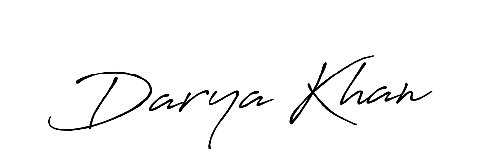 Similarly Antro_Vectra_Bolder is the best handwritten signature design. Signature creator online .You can use it as an online autograph creator for name Darya Khan. Darya Khan signature style 7 images and pictures png