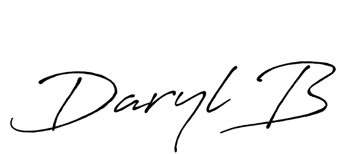 Make a beautiful signature design for name Daryl B. Use this online signature maker to create a handwritten signature for free. Daryl B signature style 7 images and pictures png