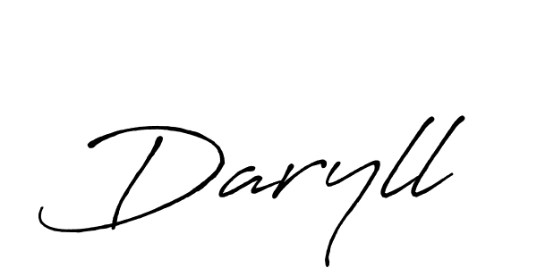 How to make Daryll name signature. Use Antro_Vectra_Bolder style for creating short signs online. This is the latest handwritten sign. Daryll signature style 7 images and pictures png