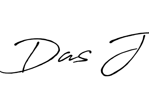 How to make Das J name signature. Use Antro_Vectra_Bolder style for creating short signs online. This is the latest handwritten sign. Das J signature style 7 images and pictures png