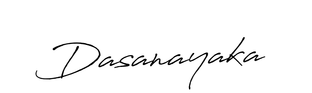 Make a beautiful signature design for name Dasanayaka. With this signature (Antro_Vectra_Bolder) style, you can create a handwritten signature for free. Dasanayaka signature style 7 images and pictures png