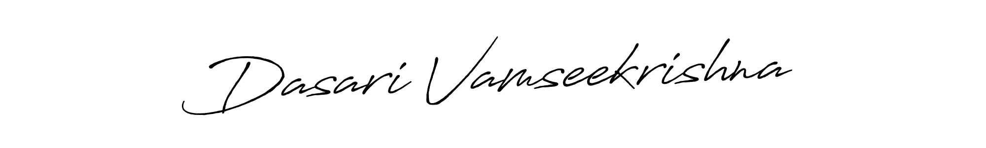It looks lik you need a new signature style for name Dasari Vamseekrishna. Design unique handwritten (Antro_Vectra_Bolder) signature with our free signature maker in just a few clicks. Dasari Vamseekrishna signature style 7 images and pictures png