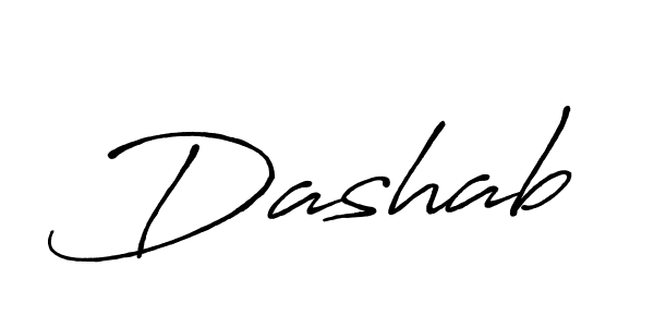 Also we have Dashab name is the best signature style. Create professional handwritten signature collection using Antro_Vectra_Bolder autograph style. Dashab signature style 7 images and pictures png