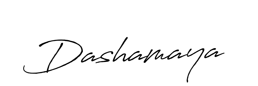 Use a signature maker to create a handwritten signature online. With this signature software, you can design (Antro_Vectra_Bolder) your own signature for name Dashamaya. Dashamaya signature style 7 images and pictures png