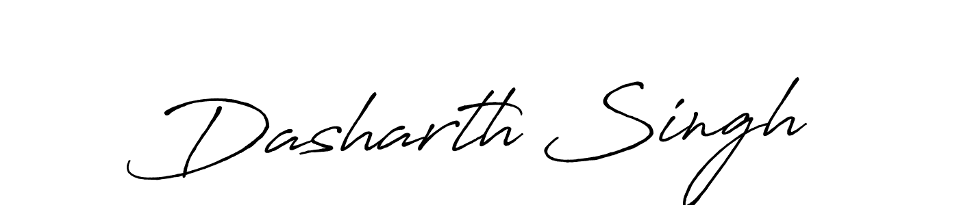 Dasharth Singh stylish signature style. Best Handwritten Sign (Antro_Vectra_Bolder) for my name. Handwritten Signature Collection Ideas for my name Dasharth Singh. Dasharth Singh signature style 7 images and pictures png