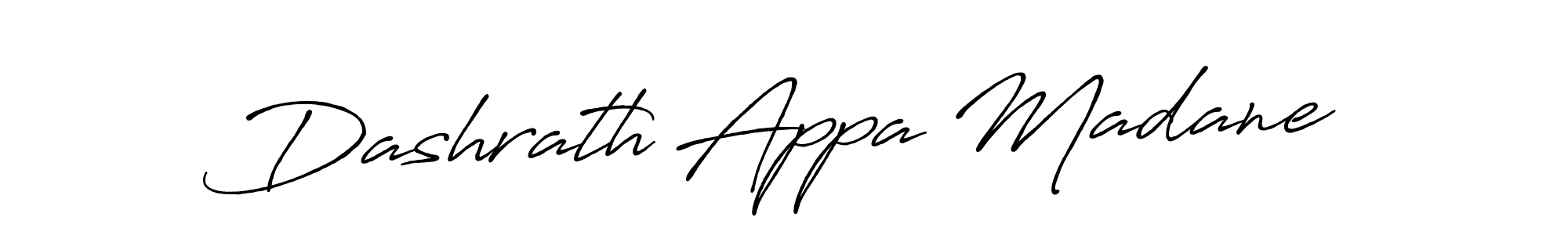 Make a beautiful signature design for name Dashrath Appa Madane. With this signature (Antro_Vectra_Bolder) style, you can create a handwritten signature for free. Dashrath Appa Madane signature style 7 images and pictures png