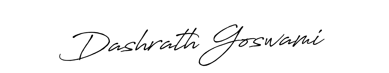How to make Dashrath Goswami signature? Antro_Vectra_Bolder is a professional autograph style. Create handwritten signature for Dashrath Goswami name. Dashrath Goswami signature style 7 images and pictures png