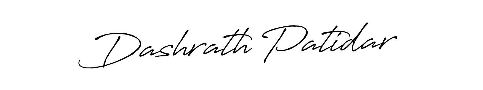 Also You can easily find your signature by using the search form. We will create Dashrath Patidar name handwritten signature images for you free of cost using Antro_Vectra_Bolder sign style. Dashrath Patidar signature style 7 images and pictures png