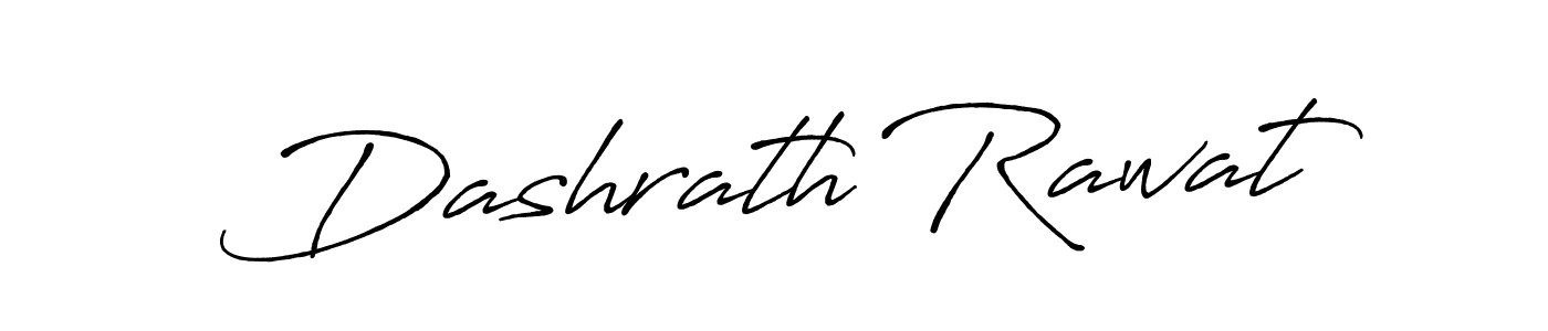 Dashrath Rawat stylish signature style. Best Handwritten Sign (Antro_Vectra_Bolder) for my name. Handwritten Signature Collection Ideas for my name Dashrath Rawat. Dashrath Rawat signature style 7 images and pictures png