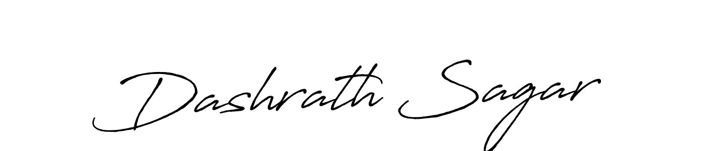It looks lik you need a new signature style for name Dashrath Sagar. Design unique handwritten (Antro_Vectra_Bolder) signature with our free signature maker in just a few clicks. Dashrath Sagar signature style 7 images and pictures png