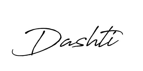 Dashti stylish signature style. Best Handwritten Sign (Antro_Vectra_Bolder) for my name. Handwritten Signature Collection Ideas for my name Dashti. Dashti signature style 7 images and pictures png