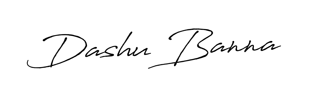 Also we have Dashu Banna name is the best signature style. Create professional handwritten signature collection using Antro_Vectra_Bolder autograph style. Dashu Banna signature style 7 images and pictures png