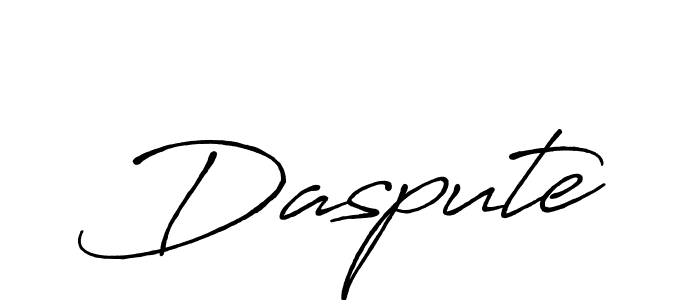 Once you've used our free online signature maker to create your best signature Antro_Vectra_Bolder style, it's time to enjoy all of the benefits that Daspute name signing documents. Daspute signature style 7 images and pictures png