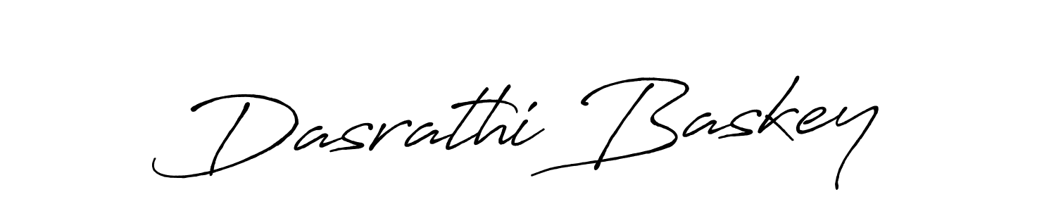 Create a beautiful signature design for name Dasrathi Baskey. With this signature (Antro_Vectra_Bolder) fonts, you can make a handwritten signature for free. Dasrathi Baskey signature style 7 images and pictures png