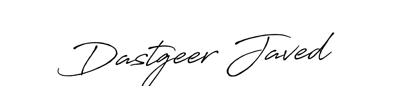 How to make Dastgeer Javed signature? Antro_Vectra_Bolder is a professional autograph style. Create handwritten signature for Dastgeer Javed name. Dastgeer Javed signature style 7 images and pictures png