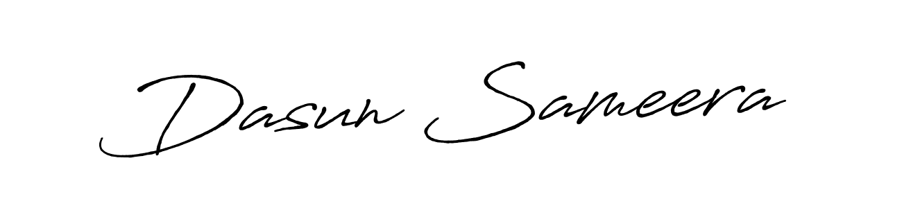 Make a short Dasun Sameera signature style. Manage your documents anywhere anytime using Antro_Vectra_Bolder. Create and add eSignatures, submit forms, share and send files easily. Dasun Sameera signature style 7 images and pictures png