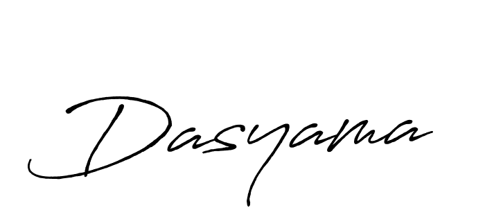 How to make Dasyama name signature. Use Antro_Vectra_Bolder style for creating short signs online. This is the latest handwritten sign. Dasyama signature style 7 images and pictures png