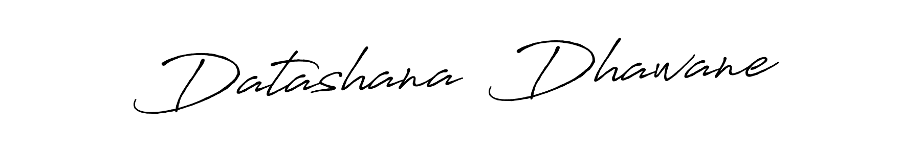 You can use this online signature creator to create a handwritten signature for the name Datashana  Dhawane. This is the best online autograph maker. Datashana  Dhawane signature style 7 images and pictures png